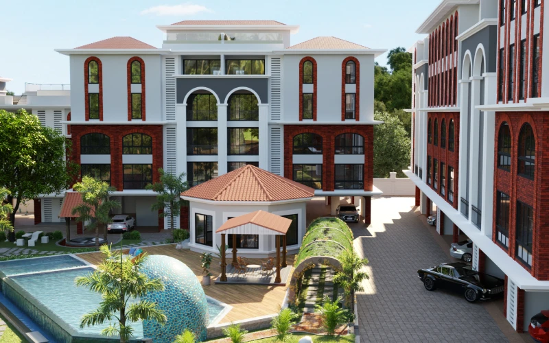 Whispering Glenz- 1bhk apartment for sale near Mapusa Goa